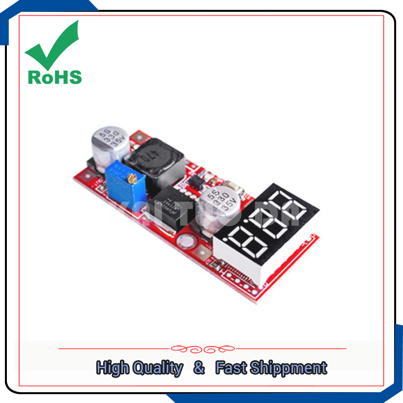 Regulator Display Watch - Voltage meter watch DC-DC adjustable power