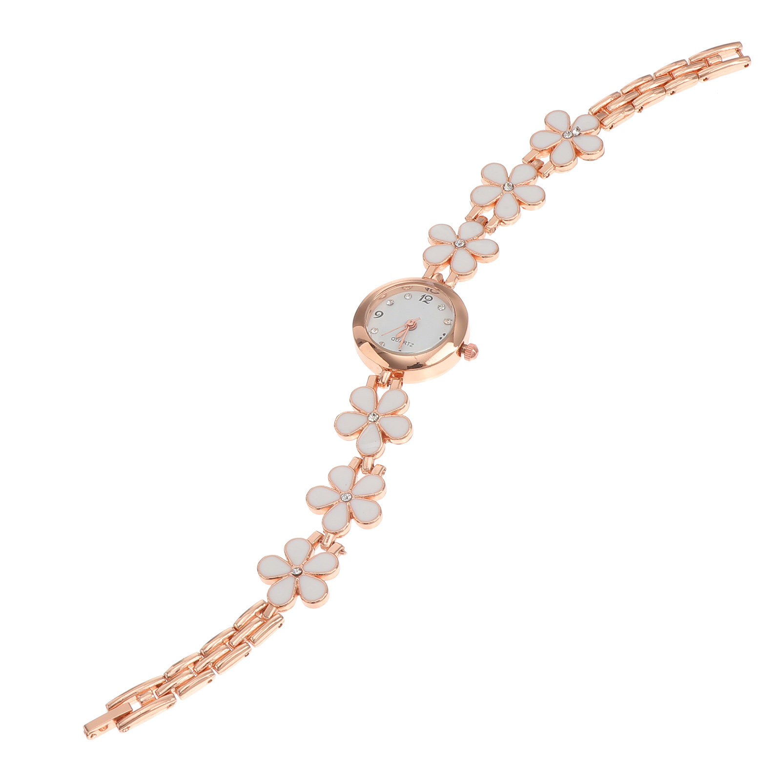 Luxury Watch & Jewellery - Exquisite Watch White Bracelet Waterproof Fine