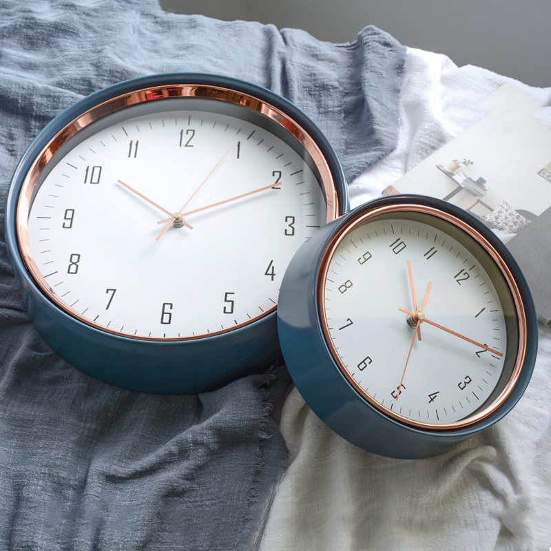 Luxury Watch House - Creative Luxury Silent Wall Clock Metal