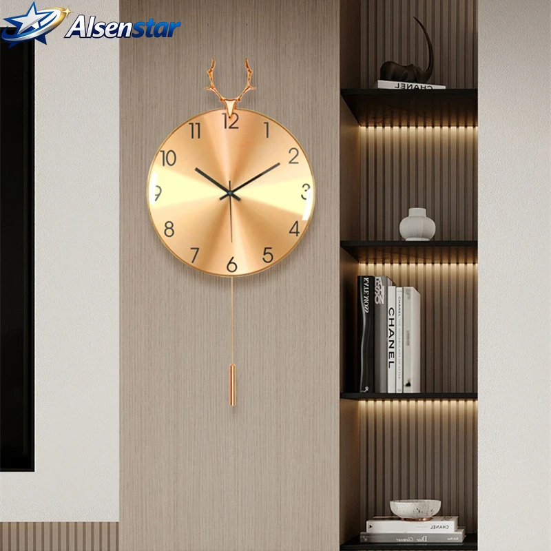 Nordic Luxury Wall Clock for H - Luxury Watch House 评论和价格