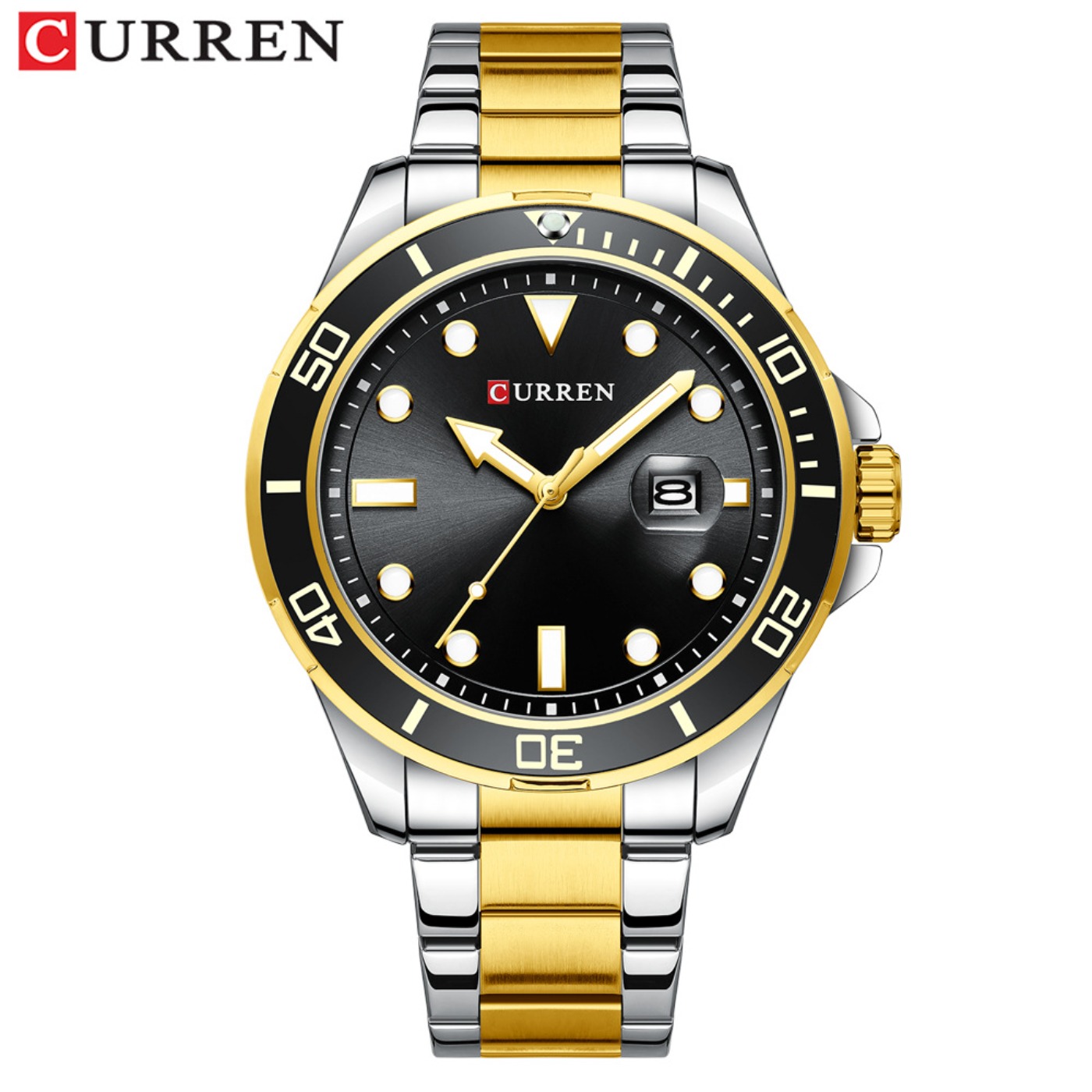 CURREN New Green Water Ghost S - Luxury Watch Brand 评论和价格