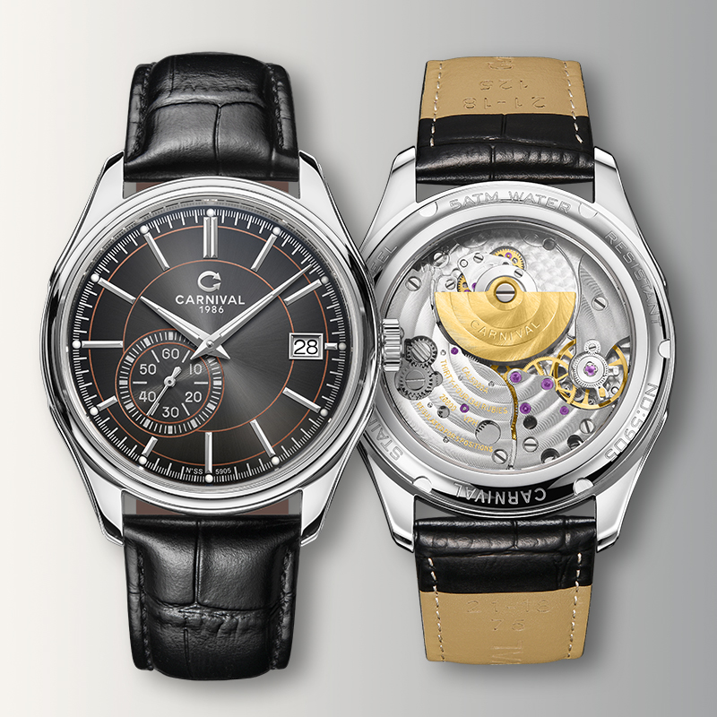 CARNIVAL Gray Dial Automatic W - Luxury Watch Second Hand 评论和价格