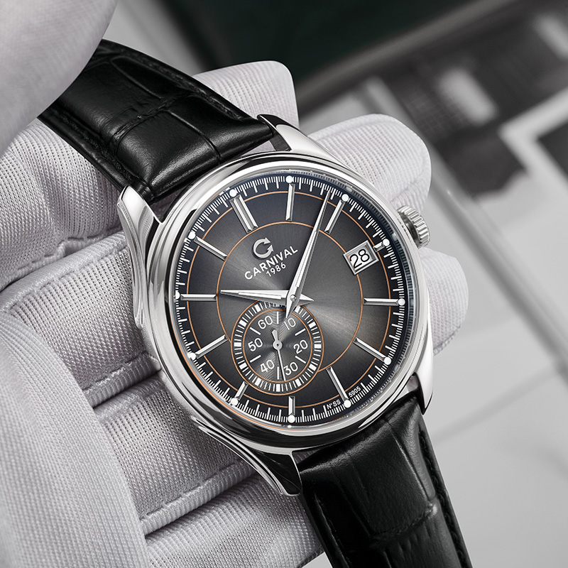 CARNIVAL Gray Dial Automatic W - Luxury Watch Second Hand 评论和价格