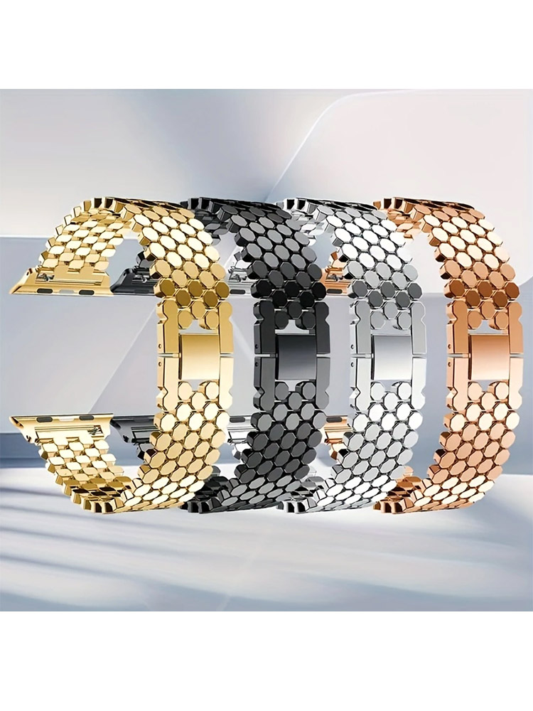 Stainless Steel Strap For Appl - Luxury Watch Apple Bands 评论和价格