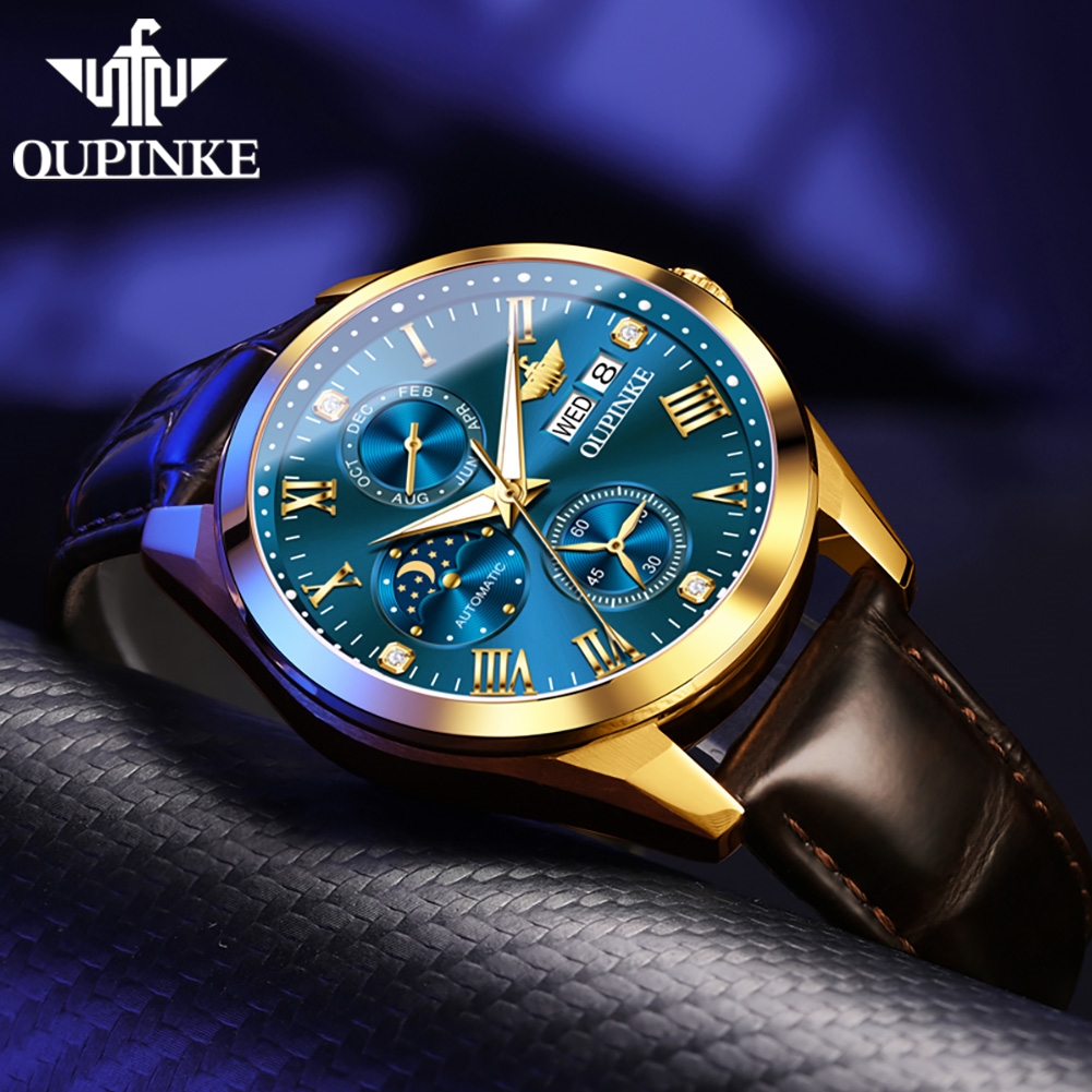 OUPINKE 3300 Chrono Automatic  - Luxury Watch Grade 评论和价格