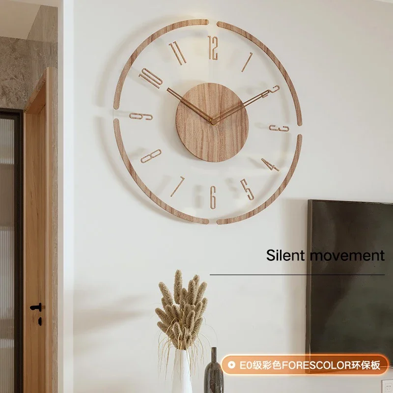 Acrylic Transparent Wall Clock - Luxury Watch Wall Clock 评论和价格