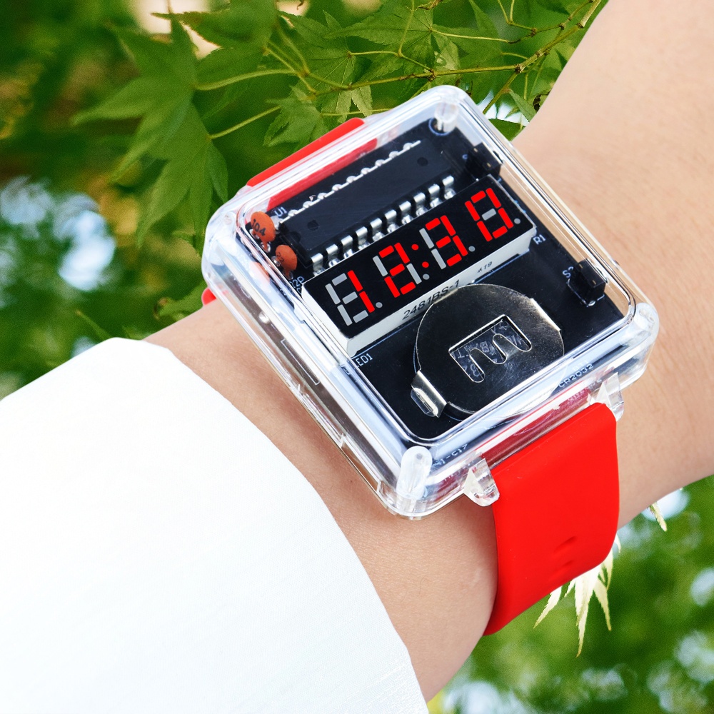 DIY LED Watch Electronic Kit 0 - Regulator Display Watch 评论和价格