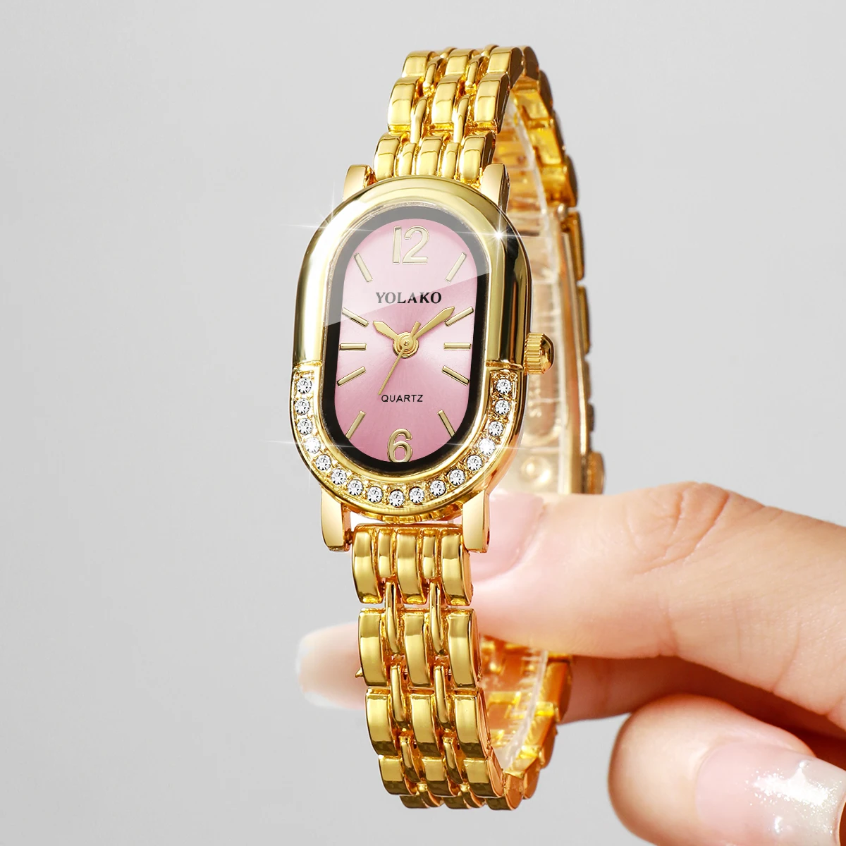 Luxury Rhinestone Women Quartz - Luxury Watch For Sale 评论和价格