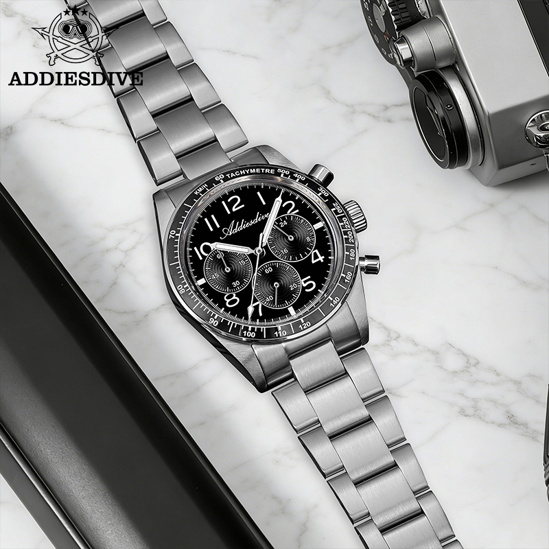 ADDIESDVIE 2026 Men's Chronogr - Luxury Watch Second Hand 评论和价格