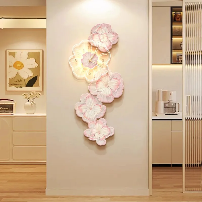 Pink Flower Light Luxury Wall  - Luxury Watch House 评论和价格