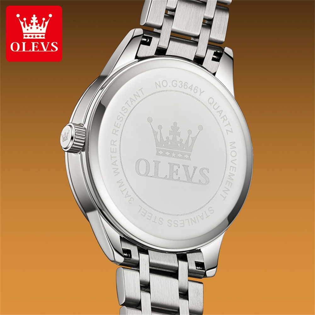 OLEVS Moon Phase men's watches - Luxury Watch Brand 评论和价格