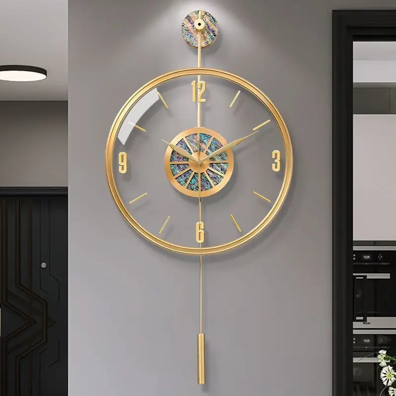Alloy Seashell Wall Clock Sile - Luxury Watch Wall Clock 评论和价格