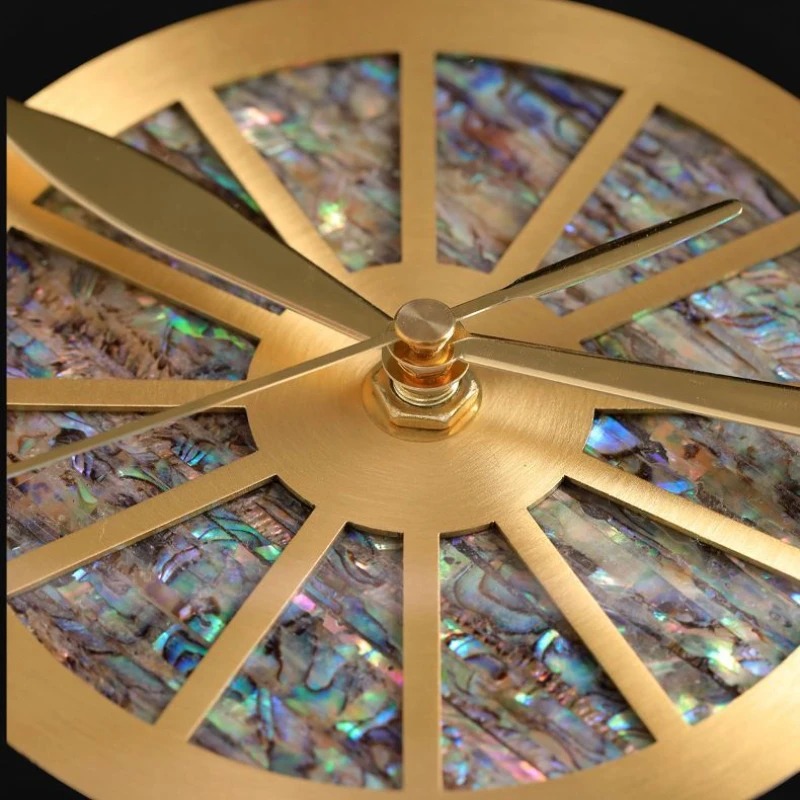 Alloy Seashell Wall Clock Sile - Luxury Watch Wall Clock 评论和价格