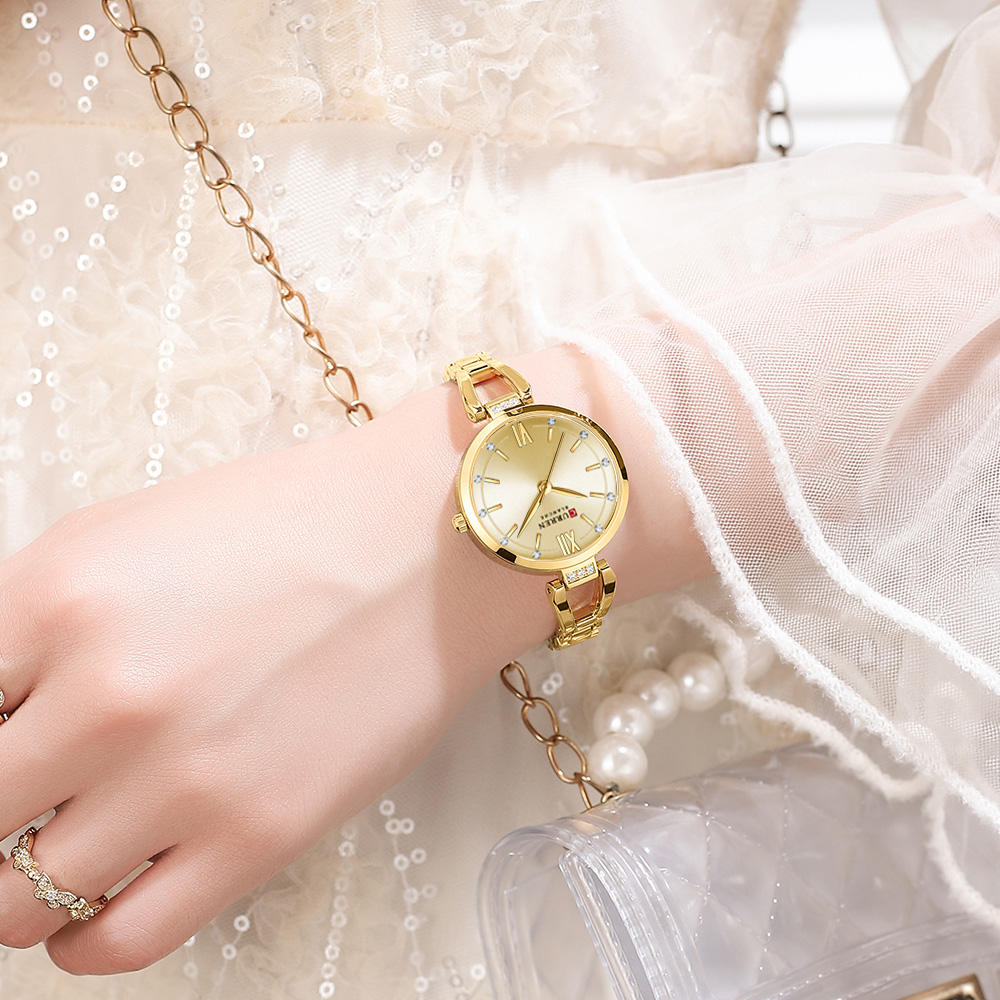 CURREN Women's Watches Elegant - Luxury Watch Apple 评论和价格