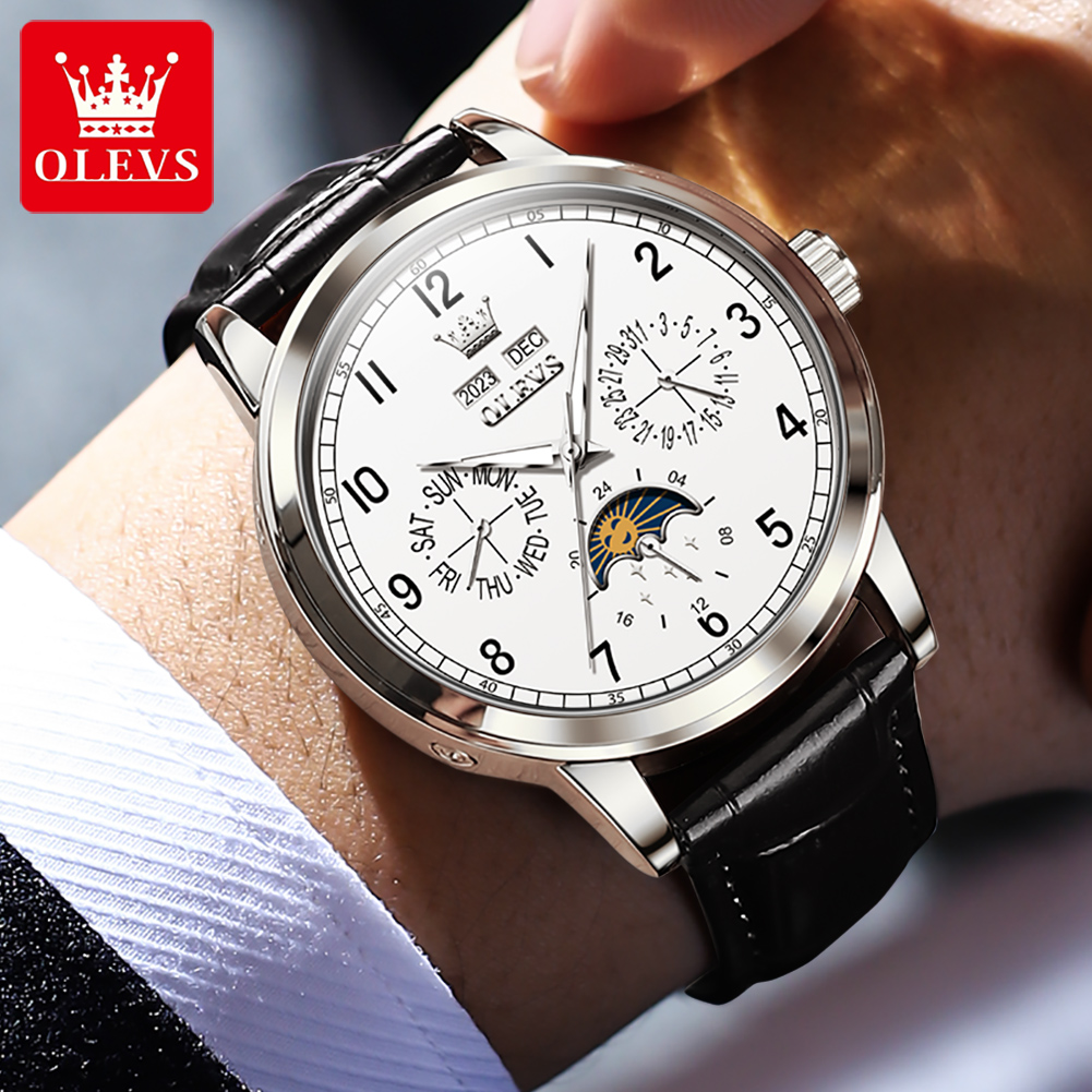 OLEVS 6698 Mens Watch Luxury D - Luxury Watch On Sale 评论和价格