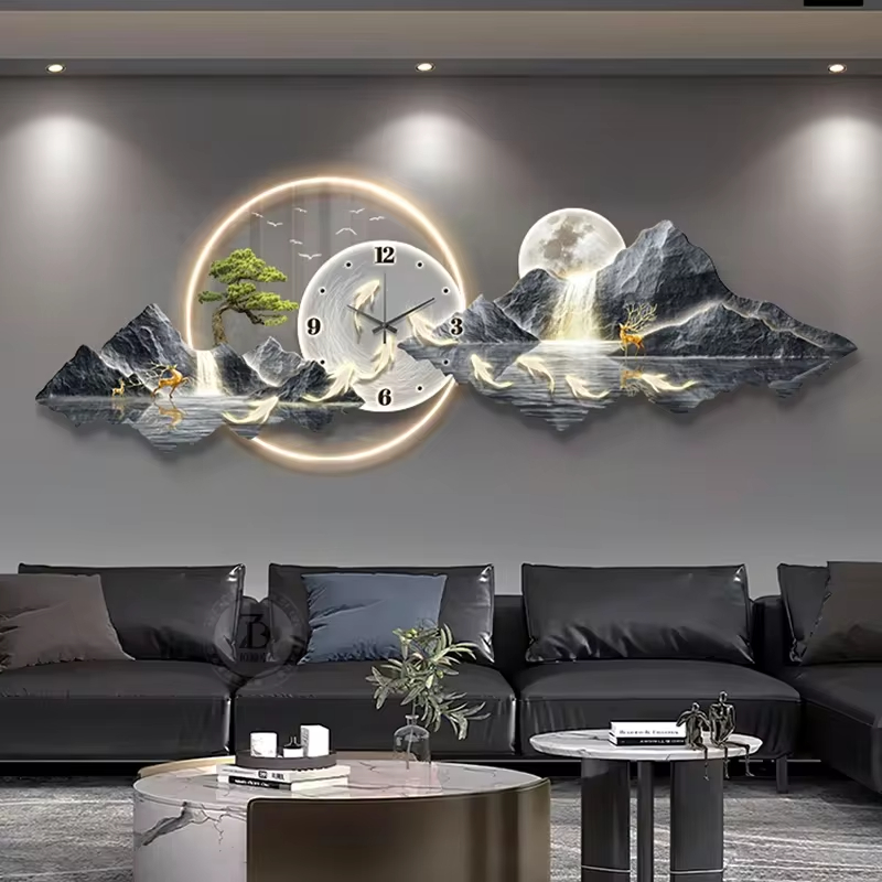 Design Luxury Wall Clocks Livi - Luxury Watch House 评论和价格