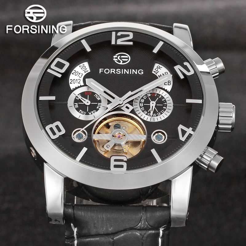 Forsining Fashion Mechanical M - Regulator Display Watch 评论和价格