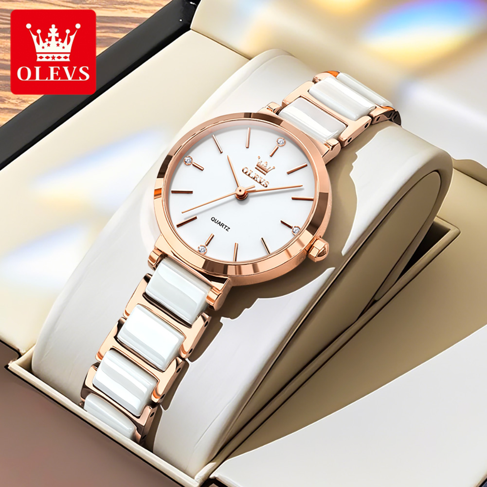 OLEVS Women Watch 5877 Luxury  - Luxury Watch & Jewellery 评论和价格