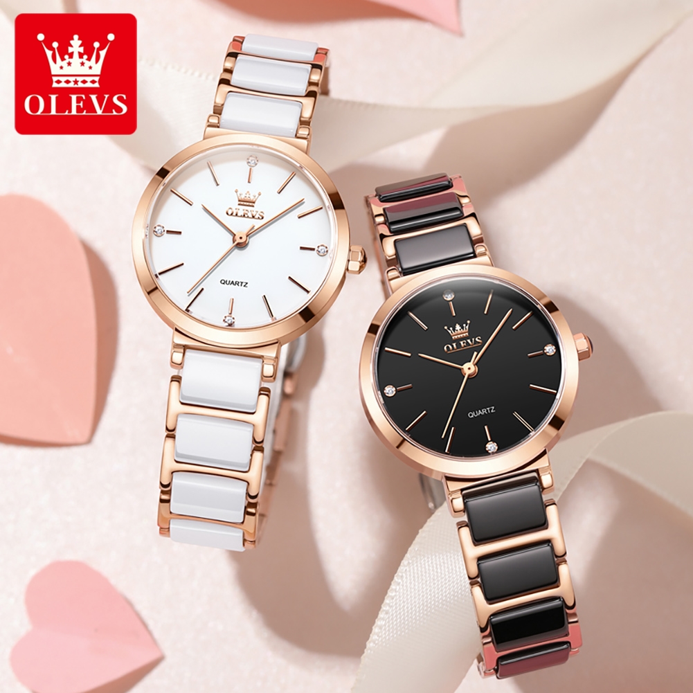 OLEVS Women Watch 5877 Luxury  - Luxury Watch & Jewellery 评论和价格
