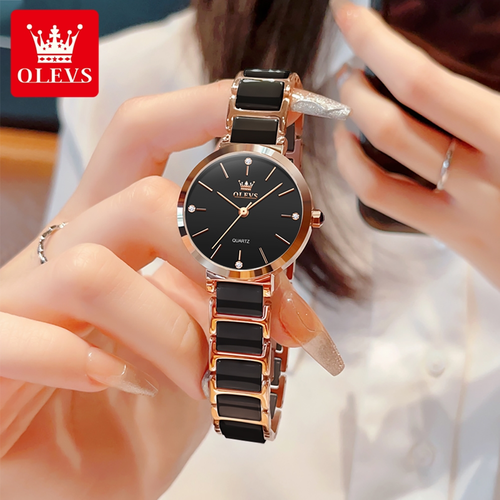 OLEVS Women Watch 5877 Luxury  - Luxury Watch & Jewellery 评论和价格