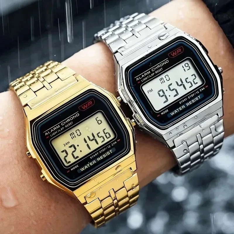 Luxury F91W Steel Band Watches - Luxury Watch Wallpaper 评论和价格