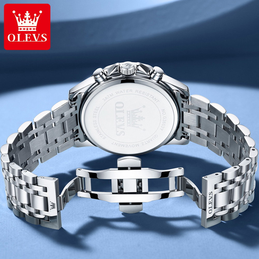 OLEVS 3653 Brand Moon Phase Ca - Luxury Watch Investment 评论和价格