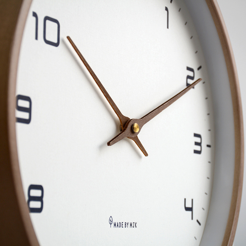Nordic Solid Wood Wall Clock L - Luxury Watch Wall Clock 评论和价格