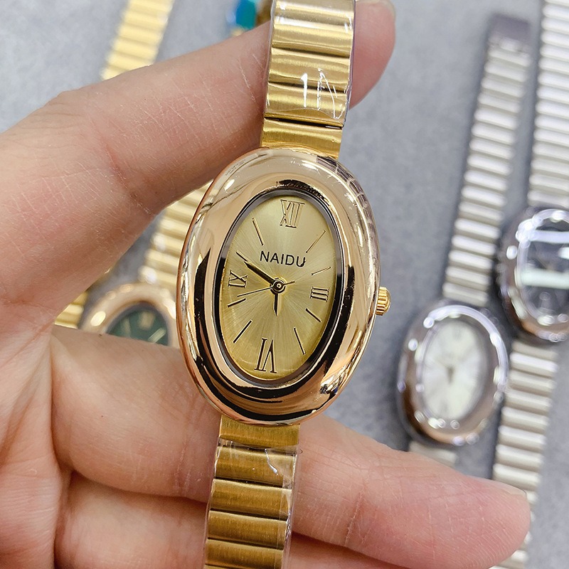 Luxury Brand Gold Oval Women Q - Luxury Watch For Sale 评论和价格