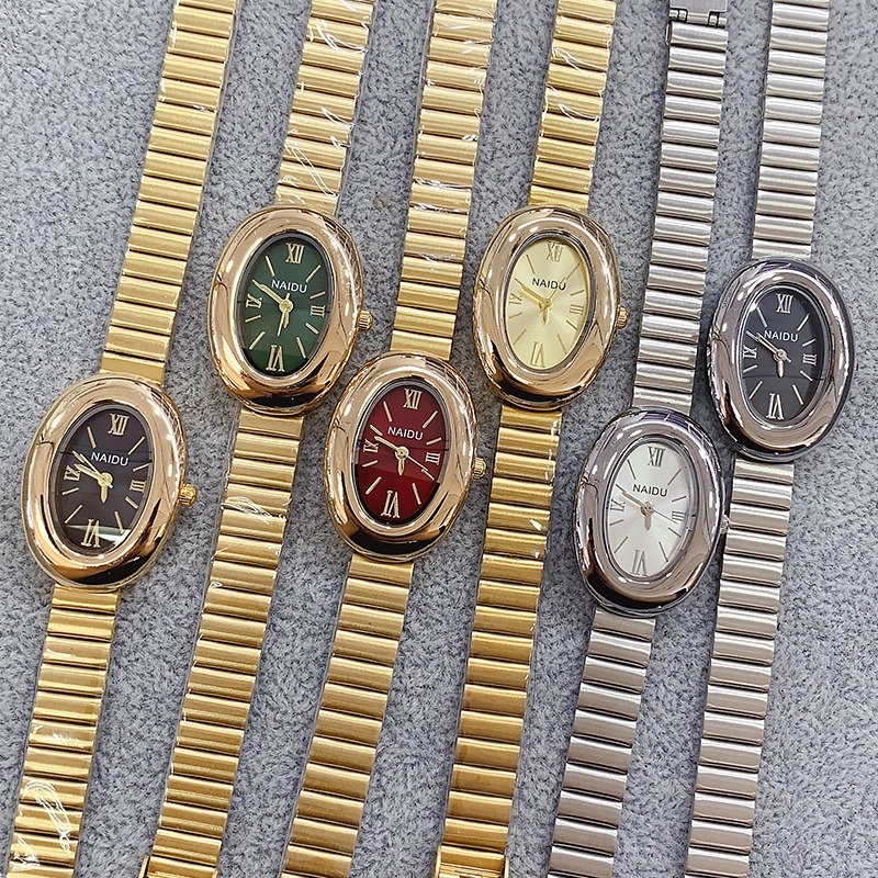 Luxury Brand Gold Oval Women Q - Luxury Watch For Sale 评论和价格