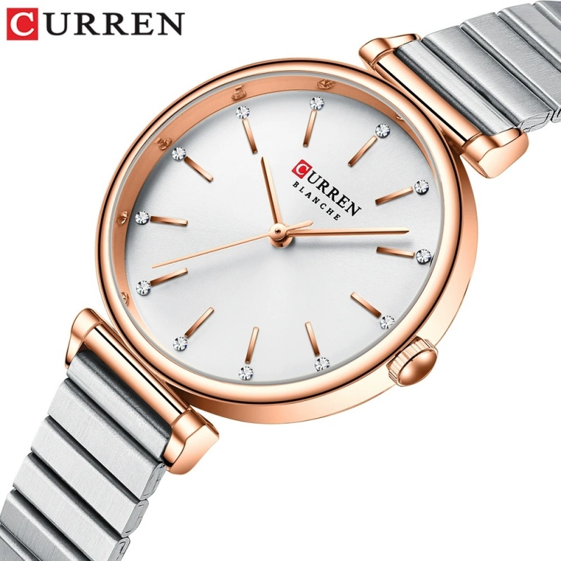 CURREN 9081 Exquisite Women's  - Luxury Watch Apple 评论和价格