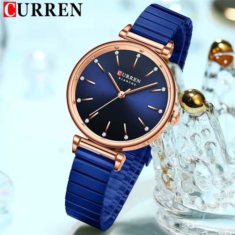 CURREN 9081 Exquisite Women's  - Luxury Watch Apple 评论和价格
