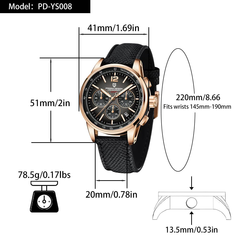 PAGANI DESIGN New Mens Watch 4 - Luxury Watch Wallpaper 评论和价格