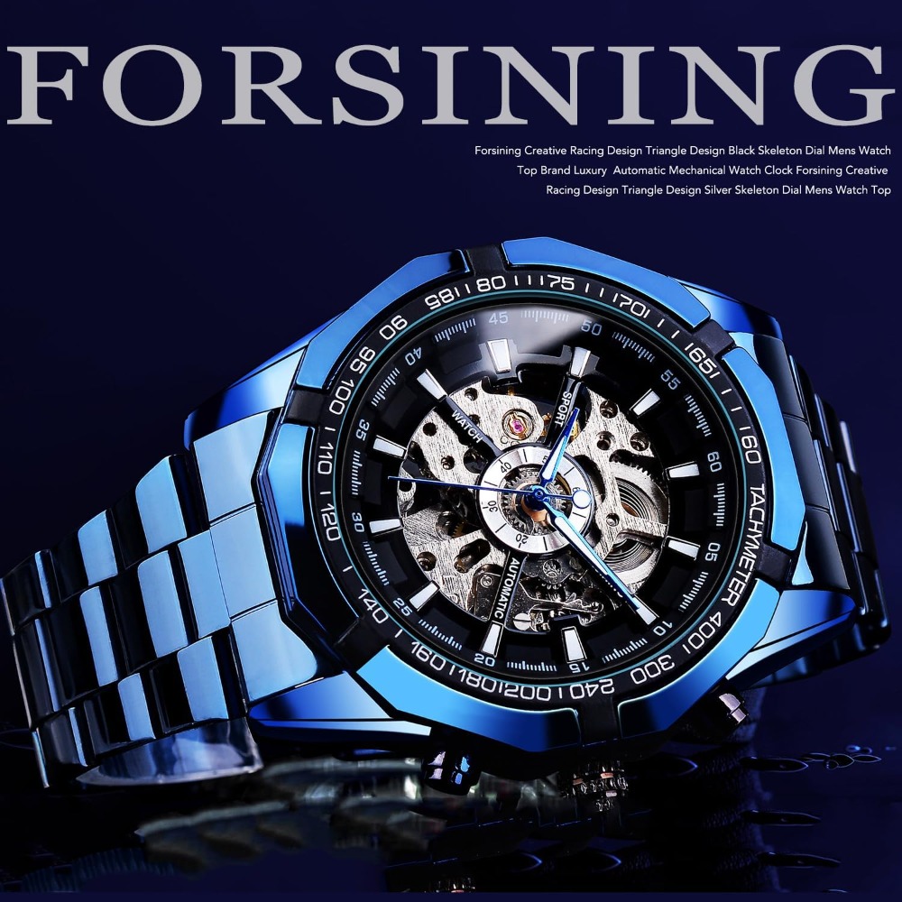 Men's Mechanical Watch Skeleto - Luxury Watch Image 评论和价格