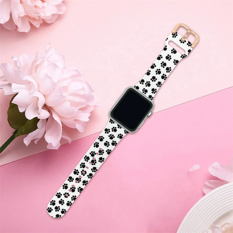 Printed band For apple watch s - Luxury Watch Apple Bands 评论和价格