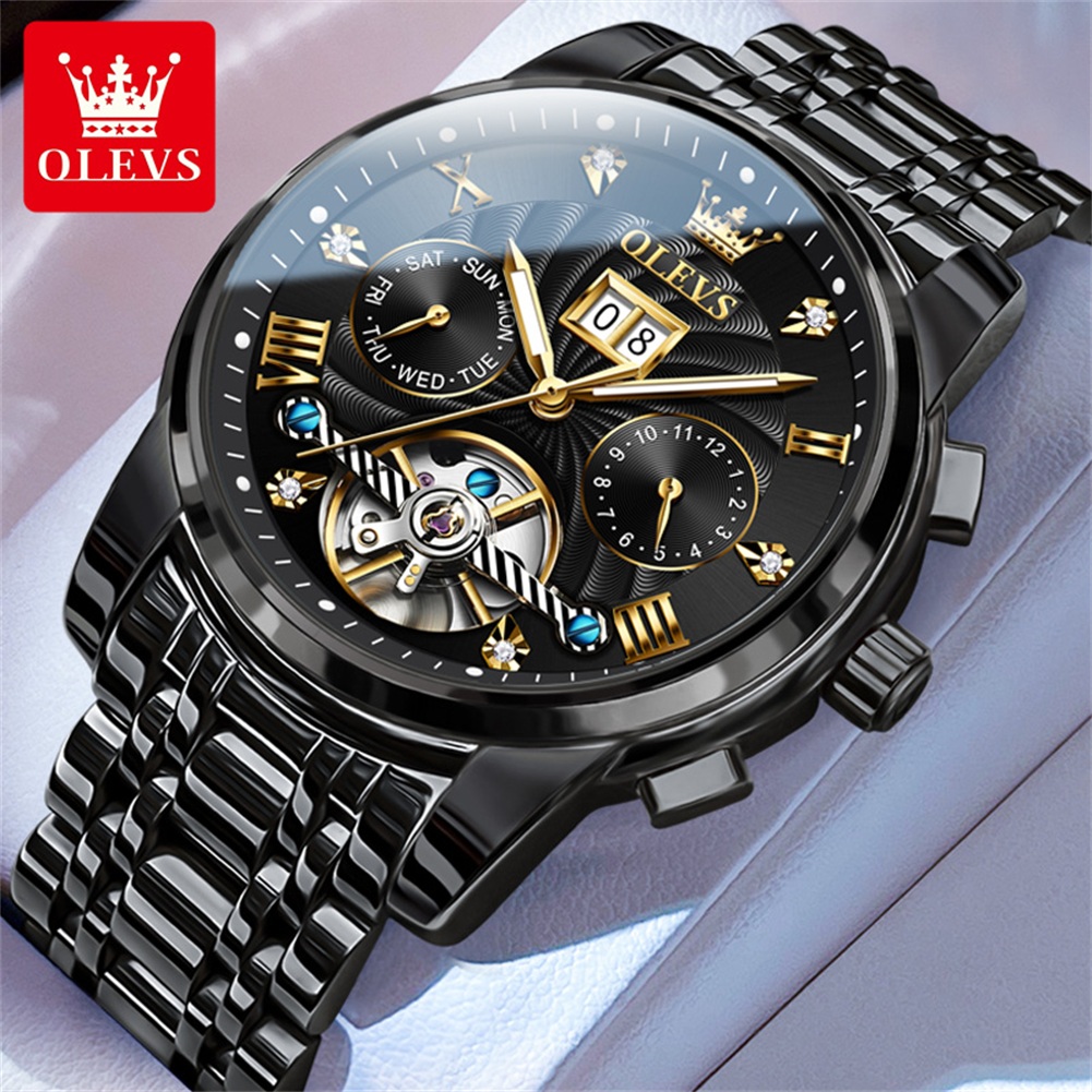 OLEVS Classic Men's Watches To - Chronograph Flyback Watch 评论和价格