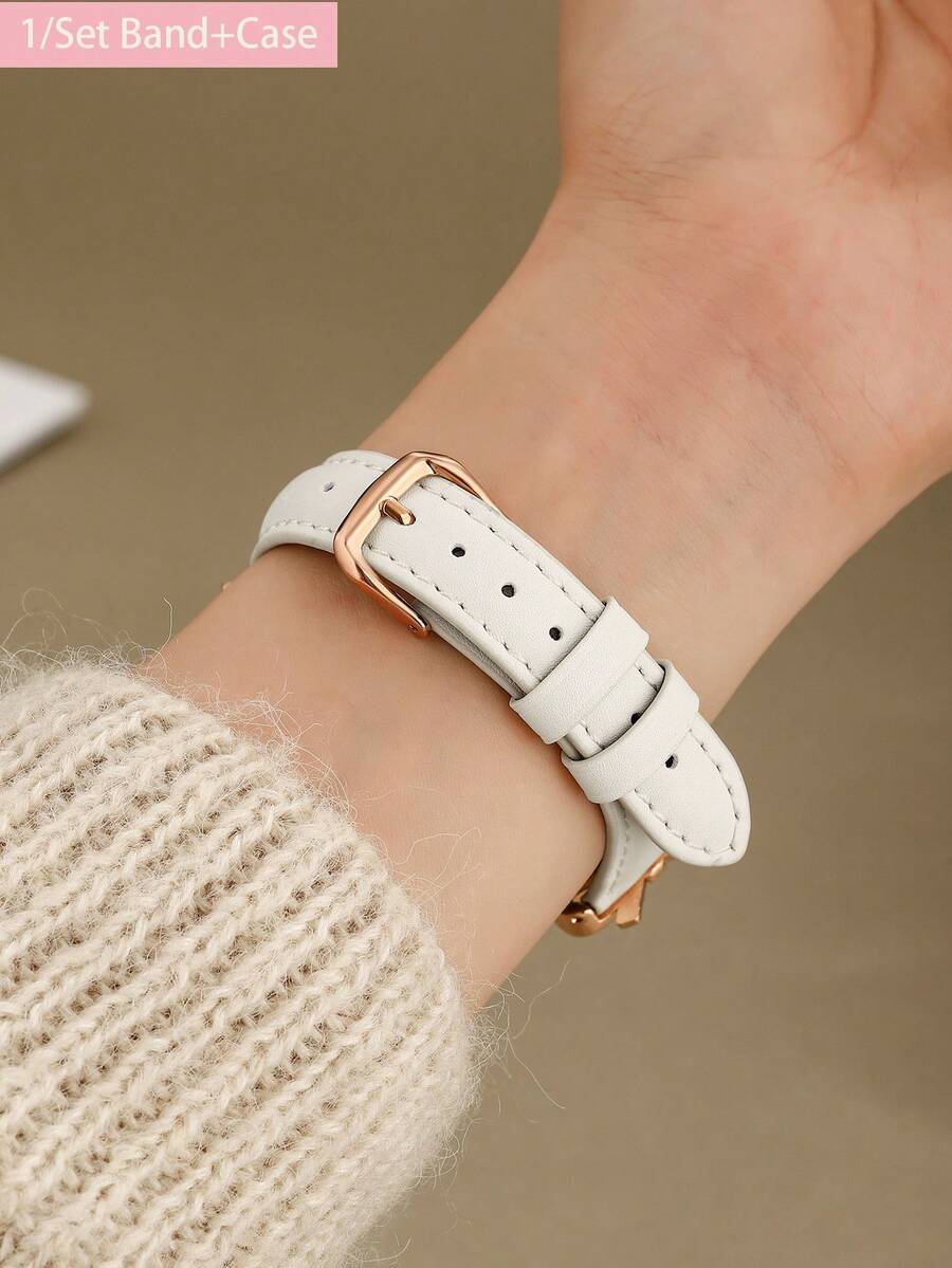 1/Set Luxury Rose Gold Diamond - Luxury Watch Apple Bands 评论和价格