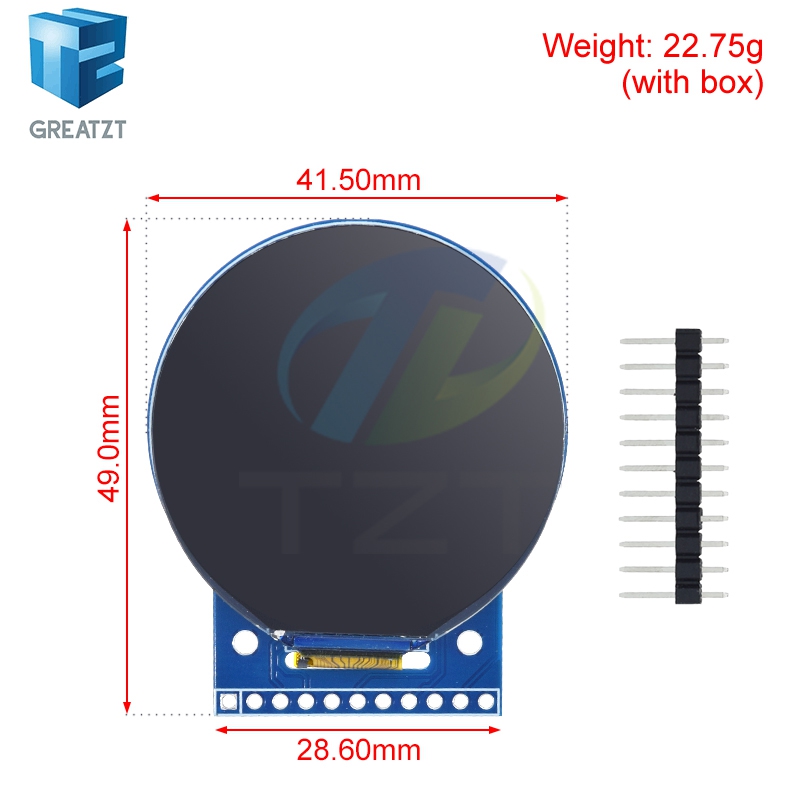 GREATZT 1/3PCS 1.53 Inch Round - Regulator Display Watch 评论和价格