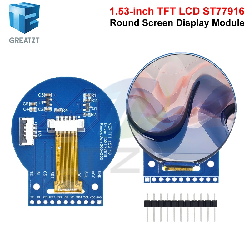GREATZT 1/3PCS 1.53 Inch Round - Regulator Display Watch 评论和价格