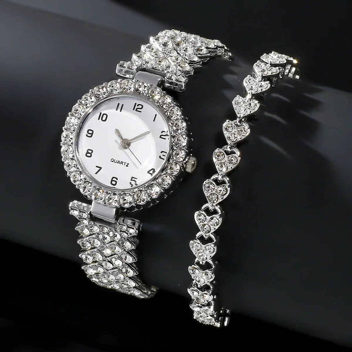 1pcs/2pcs Luxury Fashion Women - Luxury Watch For Sale 评论和价格