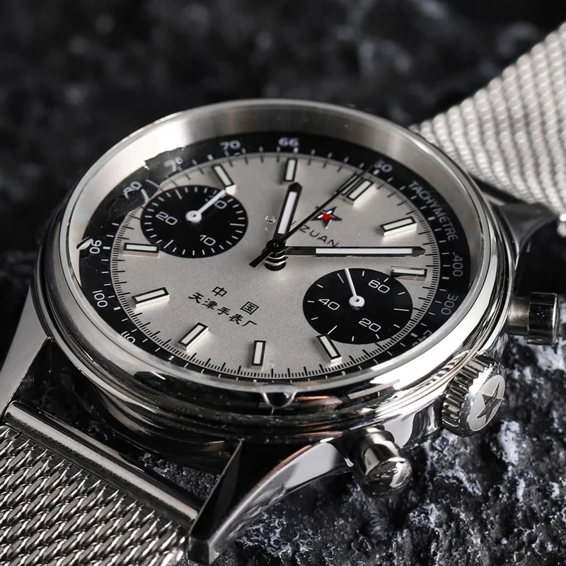 42mm China Aviation Chronograp - Chronograph Flyback Watch 评论和价格