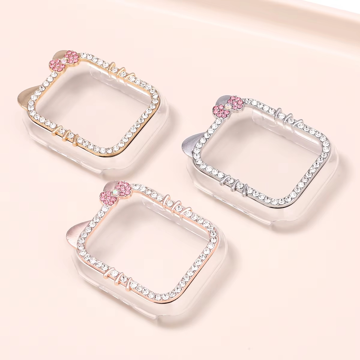 Luxury Cute Kitten Cat Diamand - Luxury Watch Apple 评论和价格