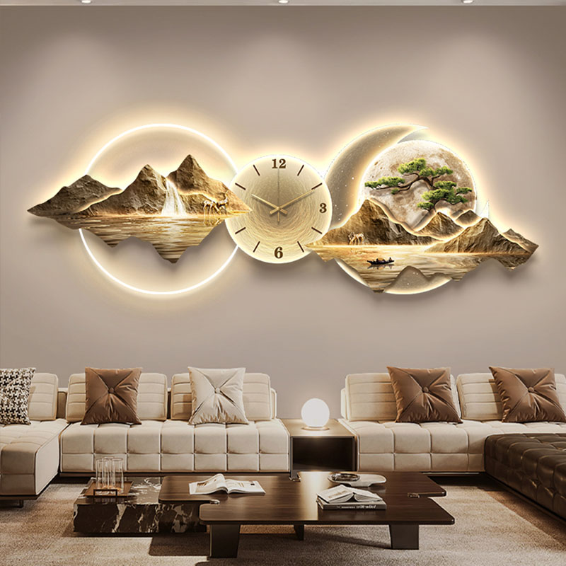 Living Room Wall Clocks Art Mu - Luxury Watch Wall Clock 评论和价格
