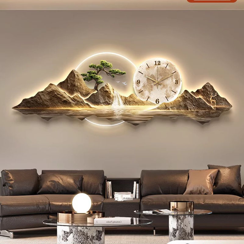 Living Room Wall Clocks Art Mu - Luxury Watch Wall Clock 评论和价格