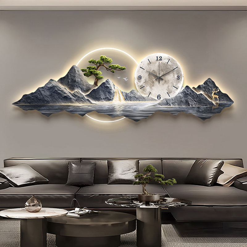 Living Room Wall Clocks Art Mu - Luxury Watch Wall Clock 评论和价格