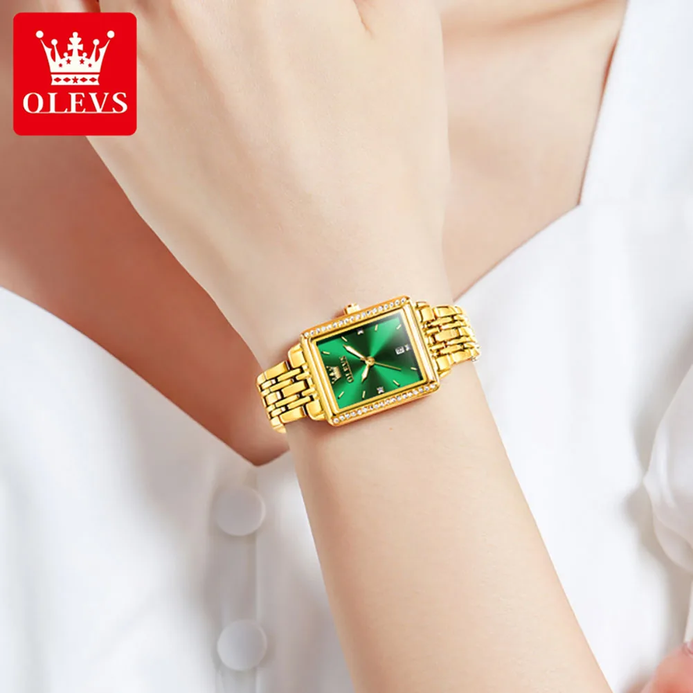 OLEVS 9995 Elegant Quartz Ladi - Luxury Watch For Sale 评论和价格
