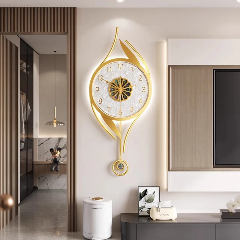Art Mural Wall Clocks Led Mode - Luxury Watch Wall Clock 评论和价格