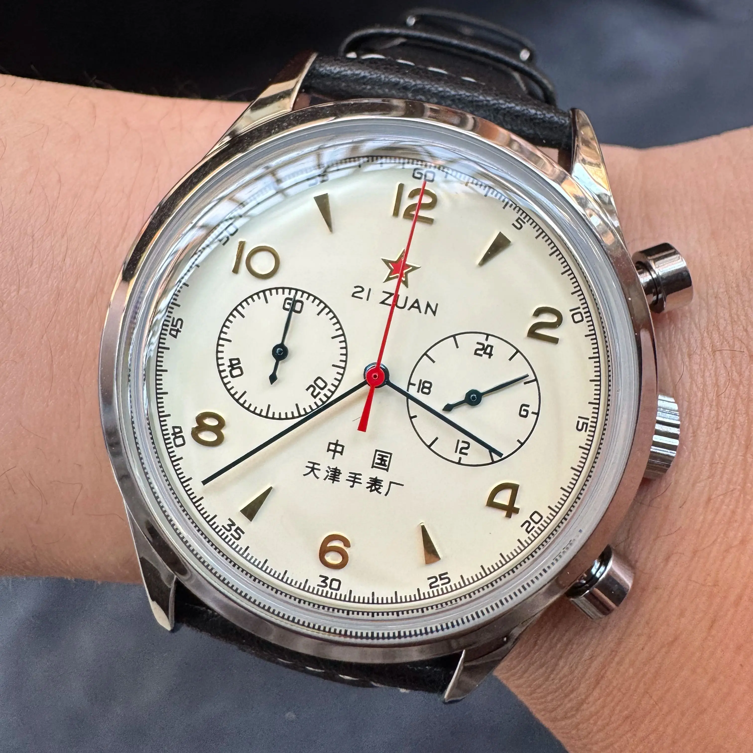 Montres pour hommes 1963 pilot - Chronograph Flyback Watch 评论和价格