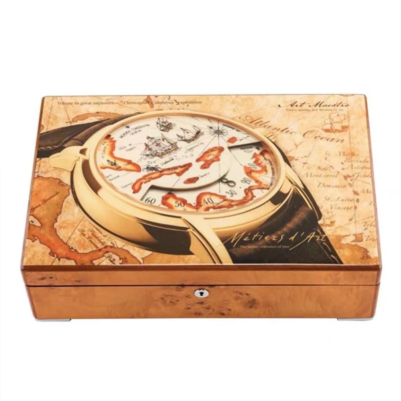 12 Slots Wood Watch Display Wi - Luxury Watch Image 评论和价格