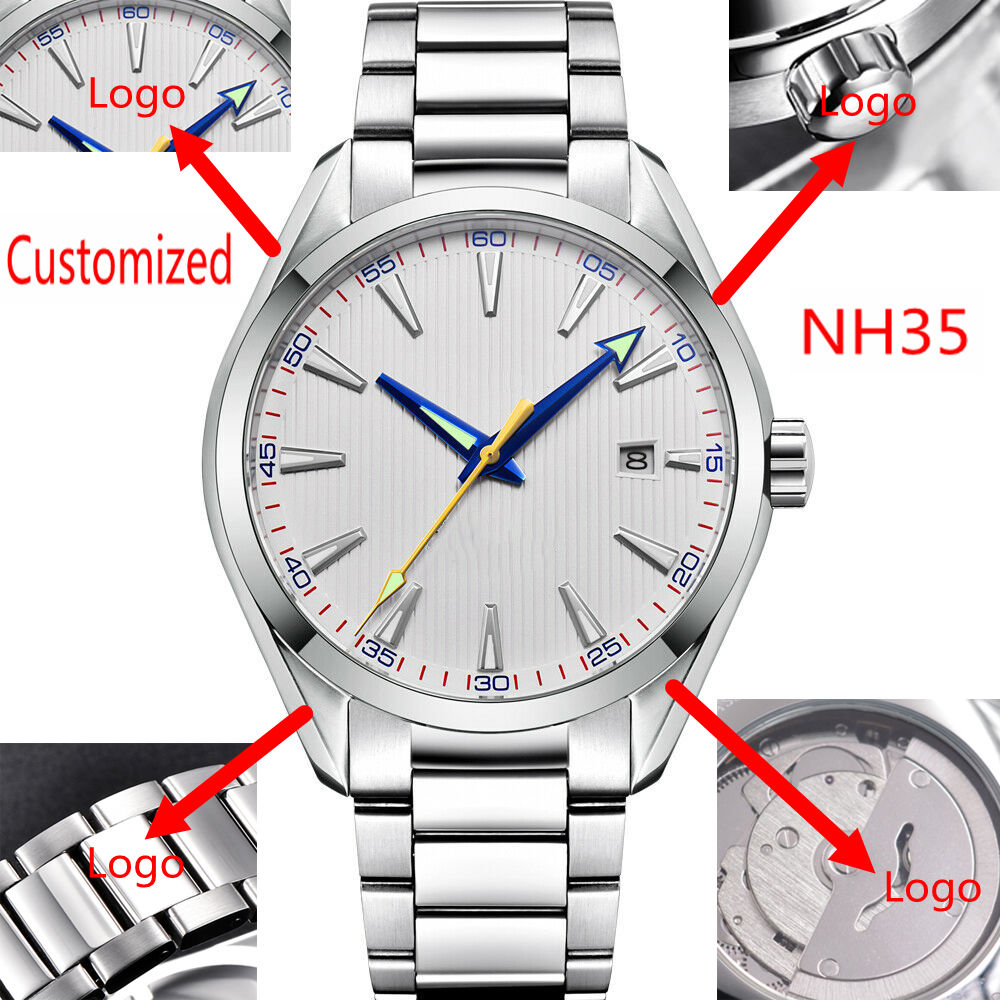 Custom Logo 41mm Men Miyota/NH - Luxury Watch Wallpaper 评论和价格