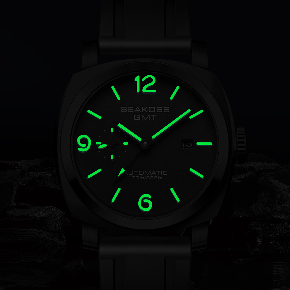 SEAKOSS 45mm Diving GMT Watch  - Chronograph Flyback Watch 评论和价格